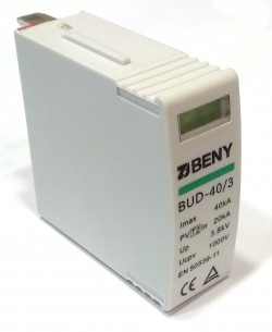 Сменный картридж для ZJBeny BUD-40/3R DC 40kA на линию постоянного тока 1000В