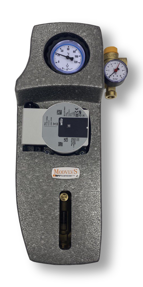 Насосная станция циркуляционная S1 SOLAR Para 25/8 с ШИМ управлением ...