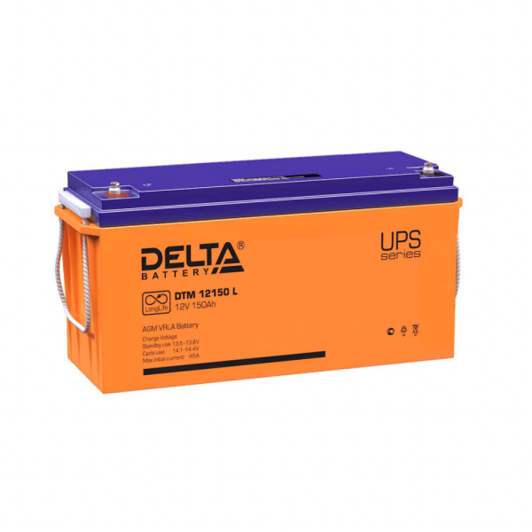 Аккумуляторная батарея Delta DTM L 12-150 (AGM)